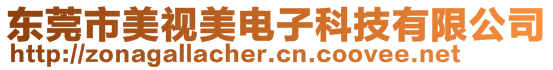 東莞市美視美電子科技有限公司