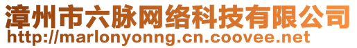 漳州市六脈網(wǎng)絡科技有限公司