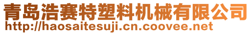 青島浩賽特塑料機械有限公司