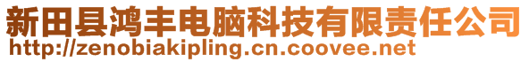 新田縣鴻豐電腦科技有限責(zé)任公司