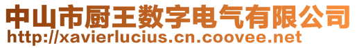 中山市廚王數(shù)字電氣有限公司