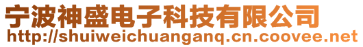 寧波神盛電子科技有限公司