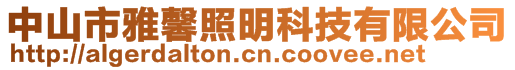 中山市雅馨照明科技有限公司