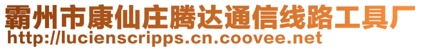 霸州市康仙莊騰達通信線路工具廠