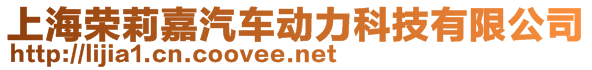 上海荣莉嘉汽车动力科技有限公司