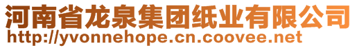 河南省龍泉集團紙業(yè)有限公司