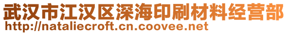 武漢市江漢區(qū)深海印刷材料經(jīng)營部