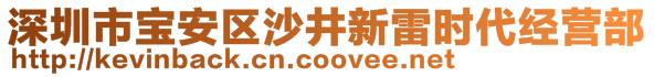 深圳市寶安區(qū)沙井新雷時代經(jīng)營部