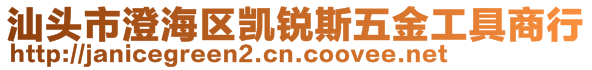 汕头市澄海区凯锐斯五金工具商行