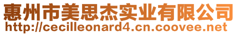 惠州市美思杰實業(yè)有限公司