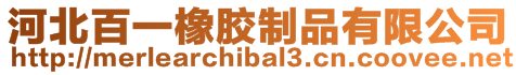 河北百一橡膠制品有限公司