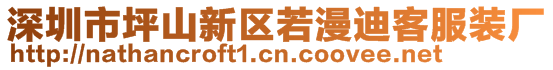 深圳市坪山新區(qū)若漫迪客服裝廠