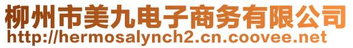 柳州市美九電子商務(wù)有限公司