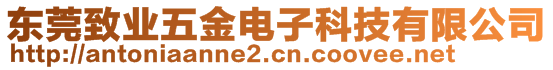 东莞致业五金电子科技有限公司