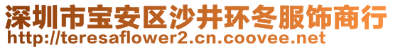 深圳市寶安區(qū)沙井環(huán)冬服飾商行