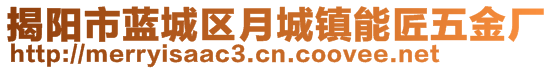 揭陽市藍城區(qū)月城鎮(zhèn)能匠五金廠