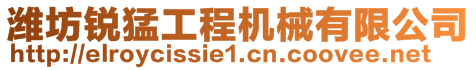 濰坊銳猛工程機械有限公司