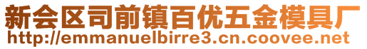 新會區(qū)司前鎮(zhèn)百優(yōu)五金模具廠