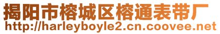 揭陽市榕城區榕通表帶廠