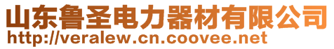 山東魯圣電力器材有限公司