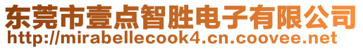 東莞市壹點(diǎn)智勝電子有限公司