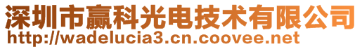 深圳市贏科光電技術(shù)有限公司