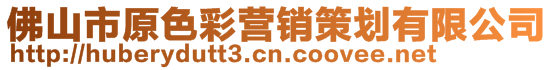 佛山市原色彩營銷策劃有限公司