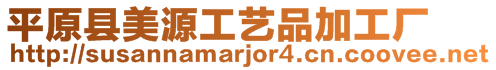 平原縣美源工藝品加工廠