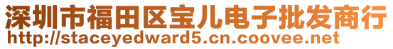 深圳市福田區(qū)寶兒電子批發(fā)商行