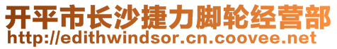 開平市長沙捷力腳輪經(jīng)營部