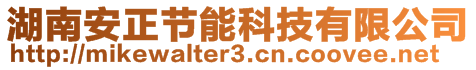 湖南安正節(jié)能科技有限公司