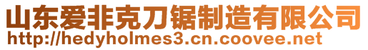 山東愛(ài)非克刀鋸制造有限公司