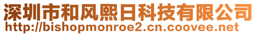 深圳市和風熙日科技有限公司