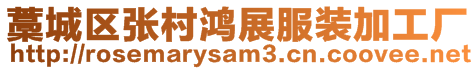 藁城區(qū)張村鴻展服裝加工廠