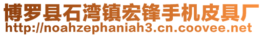 博羅縣石灣鎮宏鋒手機皮具廠