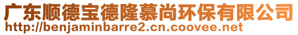 廣東順德寶德隆慕尚環(huán)保有限公司