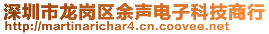 深圳市龍崗區(qū)余聲電子科技商行