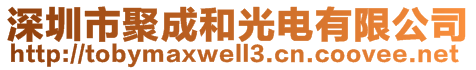 深圳市聚成和光電有限公司