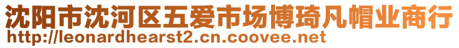 沈陽市沈河區(qū)五愛市場(chǎng)博琦凡帽業(yè)商行