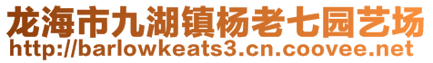 龍海市九湖鎮楊老七園藝場