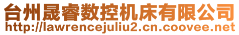 臺州晟睿數控機床有限公司
