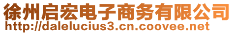 徐州啟宏電子商務(wù)有限公司