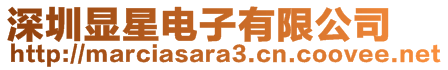深圳顯星電子有限公司