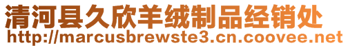 清河縣久欣羊絨制品經(jīng)銷(xiāo)處