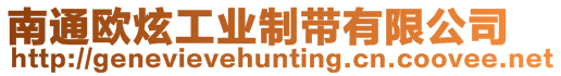 南通歐炫工業制帶有限公司