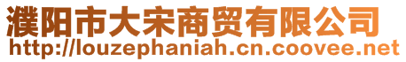 濮陽市大宋商貿有限公司
