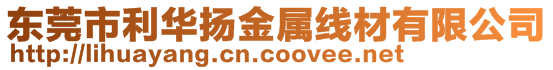 東莞市利華揚金屬線材有限公司