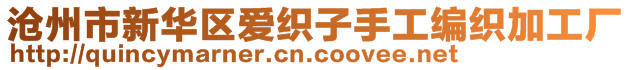 滄州市新華區(qū)愛織子手工編織加工廠