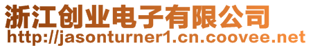 浙江創(chuàng)業(yè)電子有限公司