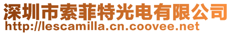 深圳市索菲特光電有限公司